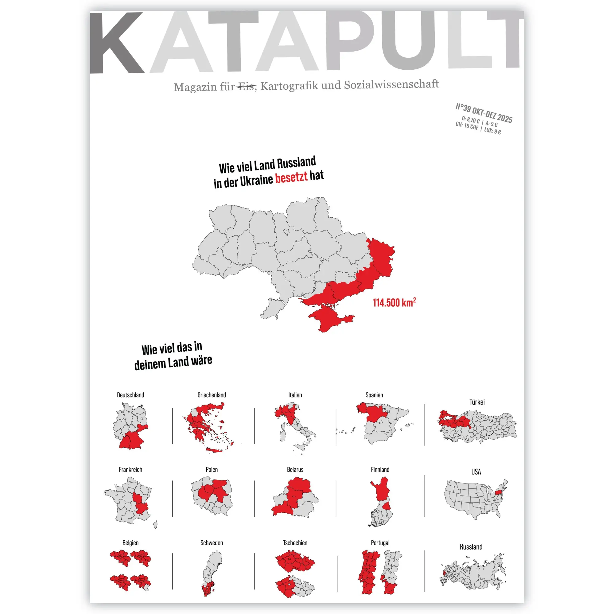 Cover: 9783689720179 | KATAPULT Magazin Ausgabe 39 | Katapult | Broschüre | 100 S. | Deutsch