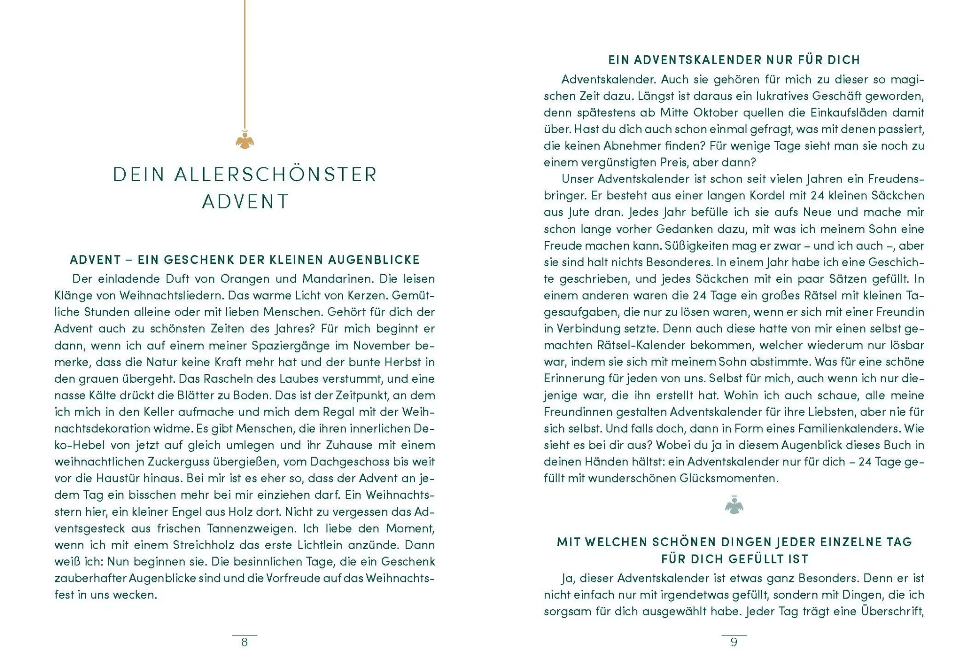 Bild: 9783989620179 | Dein Advent - 24 Glücksmomente nur für dich | Tanja Köhler | Buch