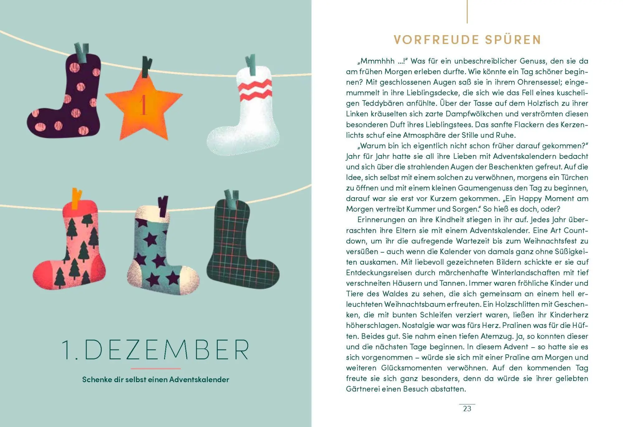 Bild: 9783989620179 | Dein Advent - 24 Glücksmomente nur für dich | Tanja Köhler | Buch