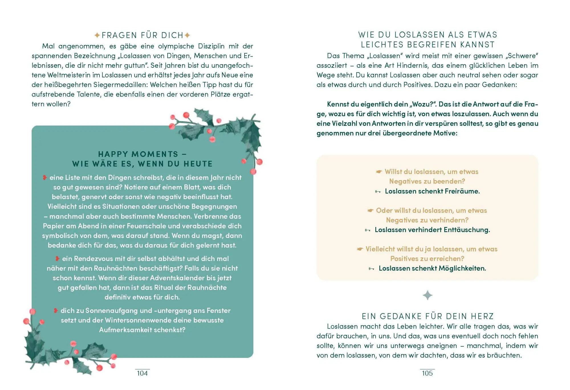 Bild: 9783989620179 | Dein Advent - 24 Glücksmomente nur für dich | Tanja Köhler | Buch
