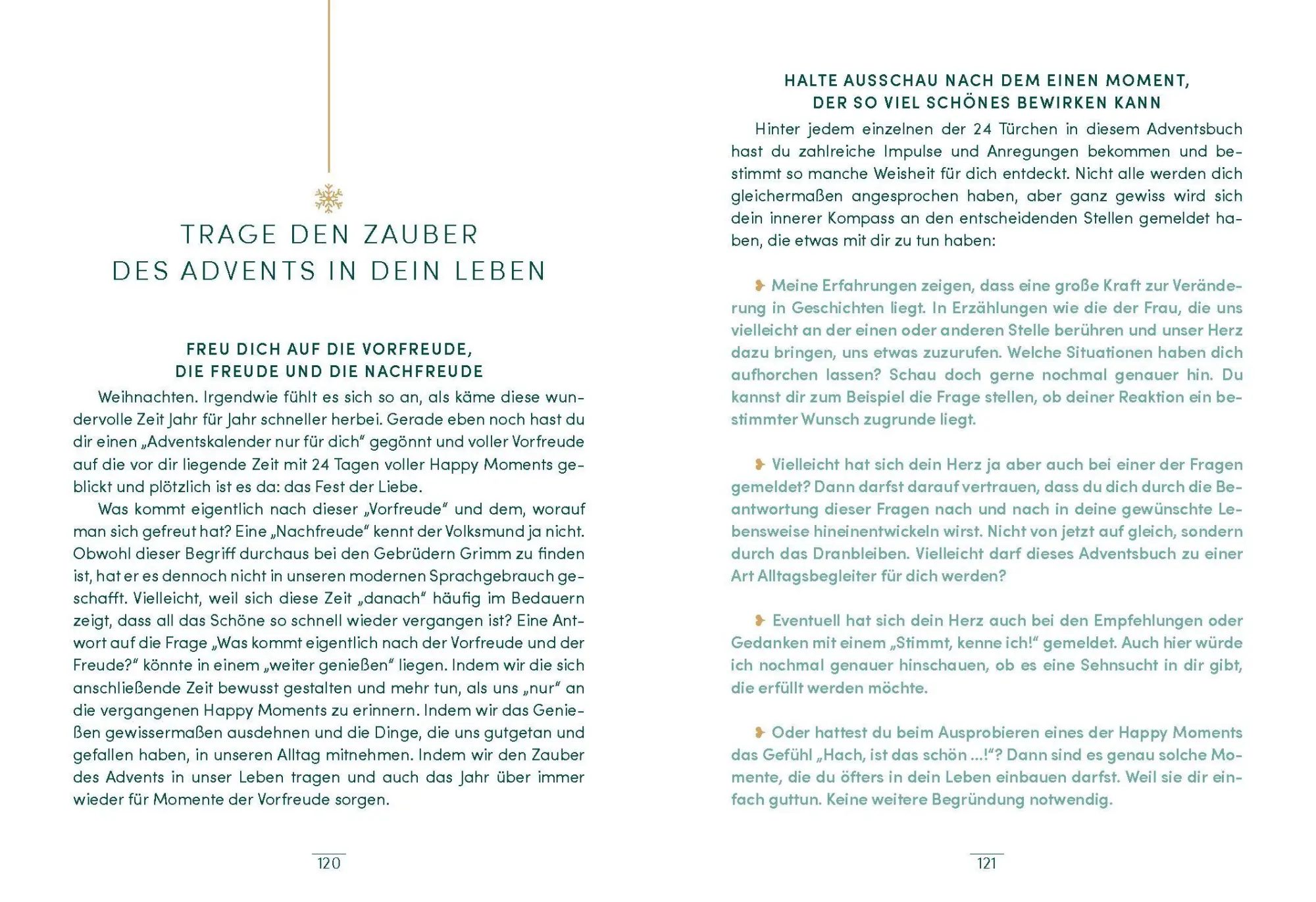 Bild: 9783989620179 | Dein Advent - 24 Glücksmomente nur für dich | Tanja Köhler | Buch