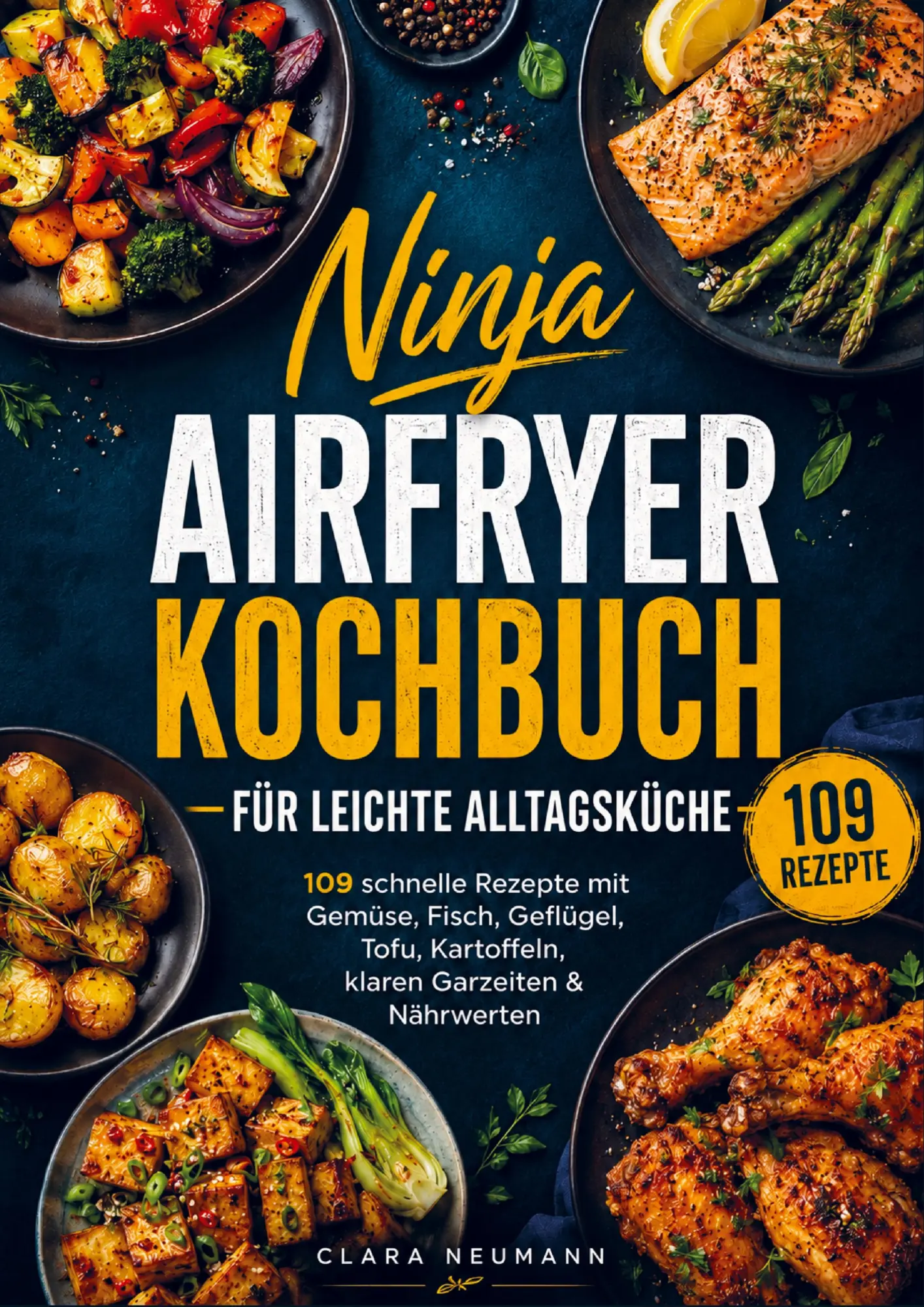 Cover: 9789403830179 | Ninja Airfryer Kochbuch für leichte Alltagsküche | Clara Neumann