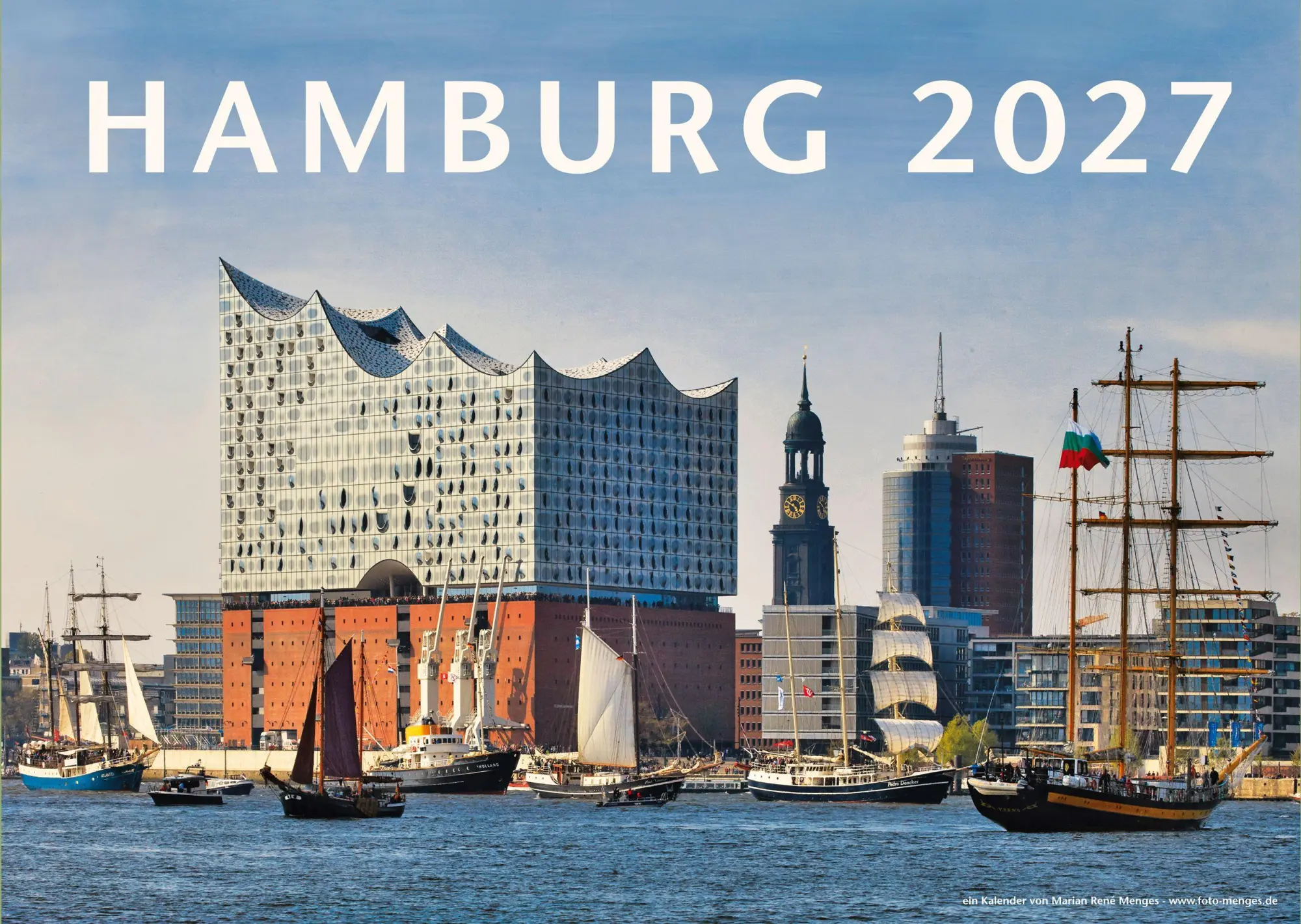 Cover: 4250000960279 | HAMBURG 2027 | Ein Kalender von Marian René Menges | Kalender | 2027