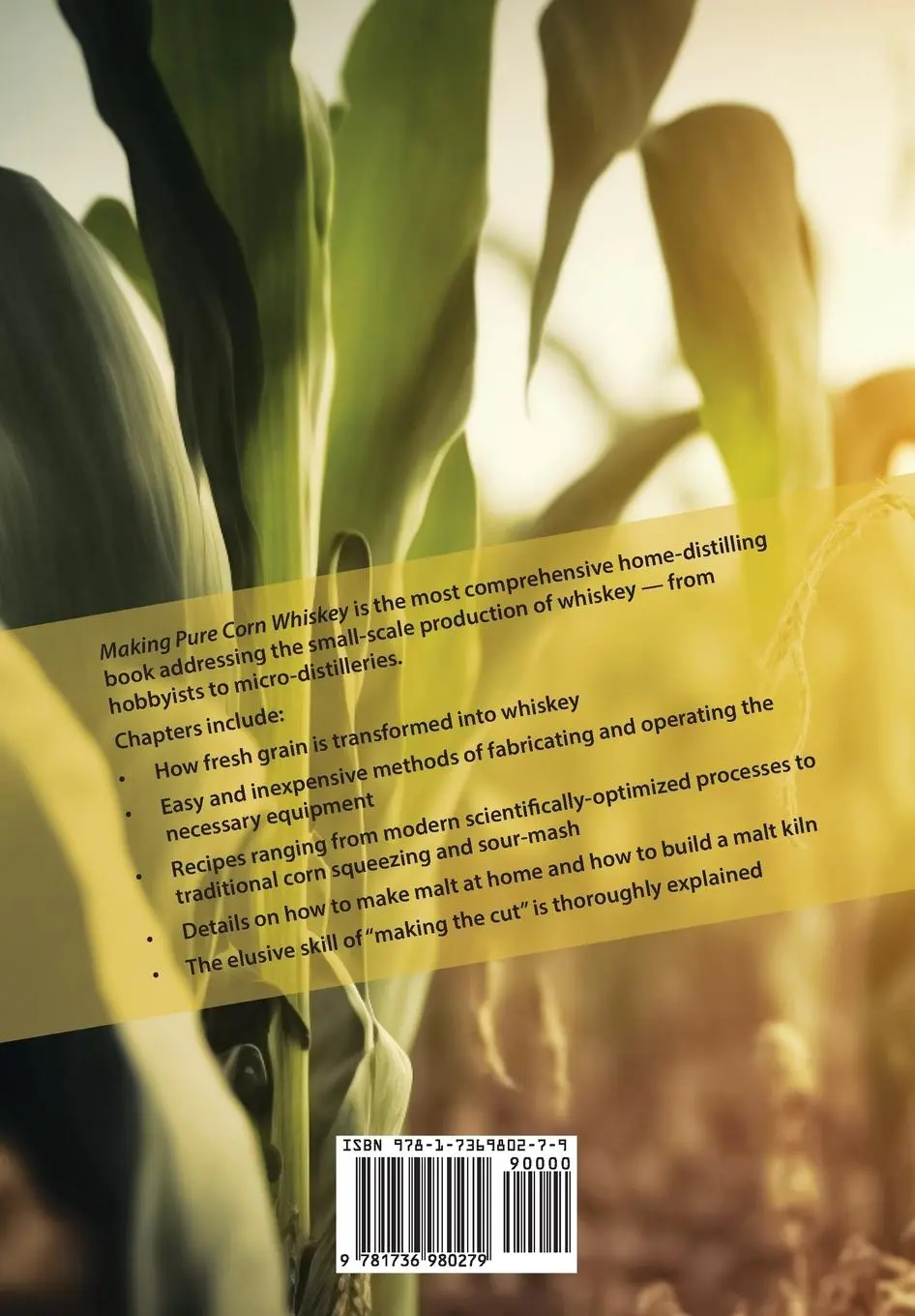 Rückseite: 9781736980279 | Making Pure Corn Whiskey | Ian Smiley | Taschenbuch | Englisch | 2023