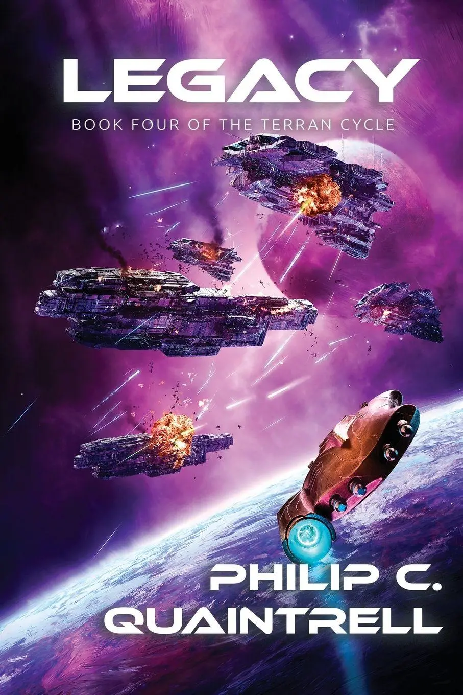 Cover: 9781916610279 | Legacy | (The Terran Cycle: Book 4) | Philip C. Quaintrell | Buch