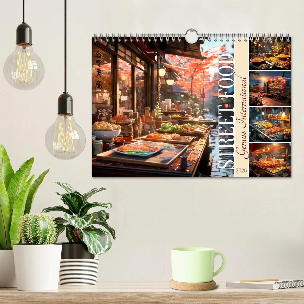 Bild: 9783457360279 | STREET FOOD Genuss International (Wandkalender 2026 DIN A4 quer),...
