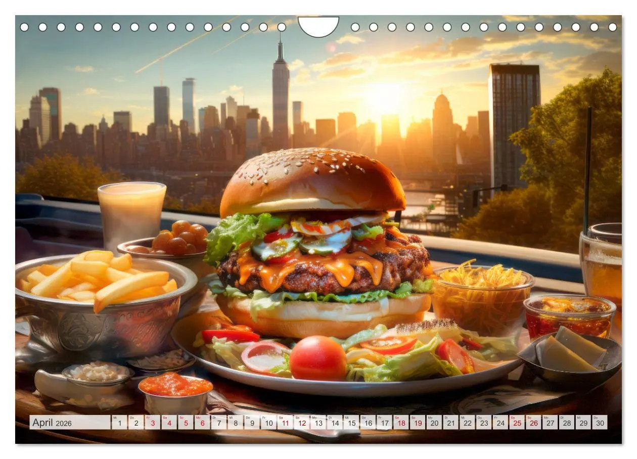 Bild: 9783457360279 | STREET FOOD Genuss International (Wandkalender 2026 DIN A4 quer),...
