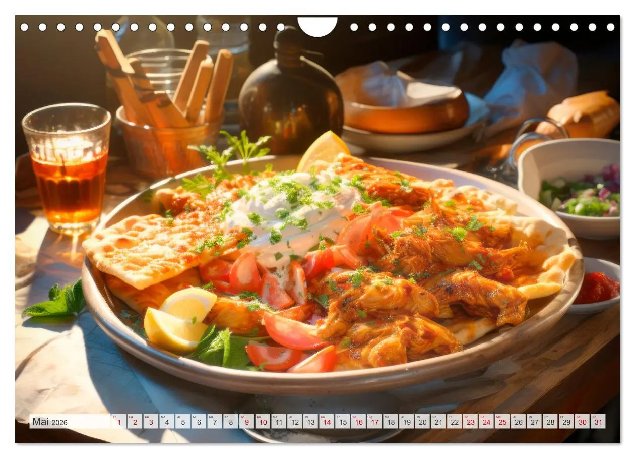 Bild: 9783457360279 | STREET FOOD Genuss International (Wandkalender 2026 DIN A4 quer),...
