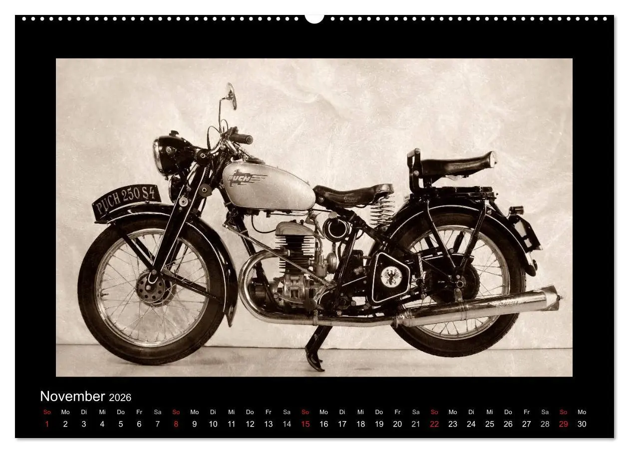 Bild: 9783516140279 | Motorrad Oldtimer aus Österreich (hochwertiger Premium Wandkalender...