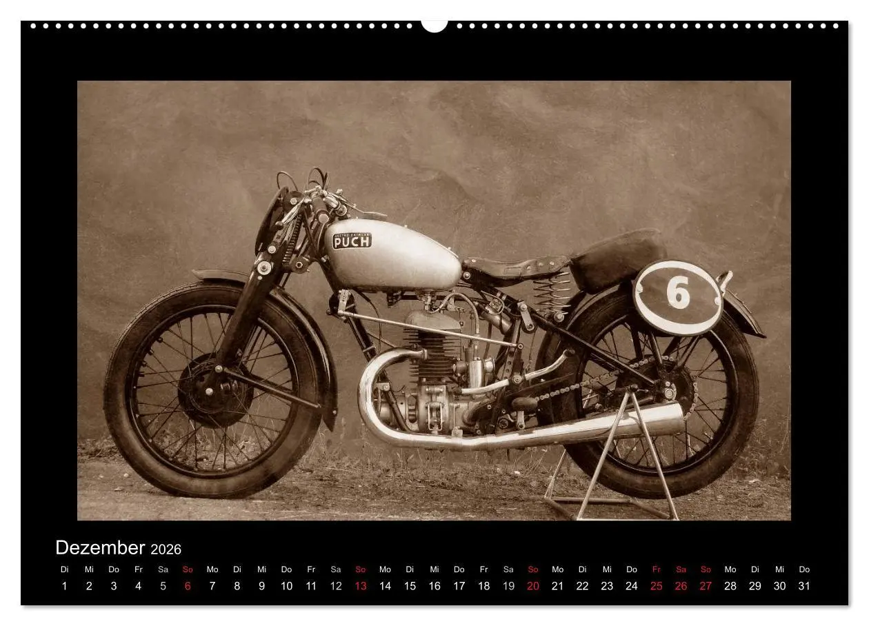 Bild: 9783516140279 | Motorrad Oldtimer aus Österreich (hochwertiger Premium Wandkalender...