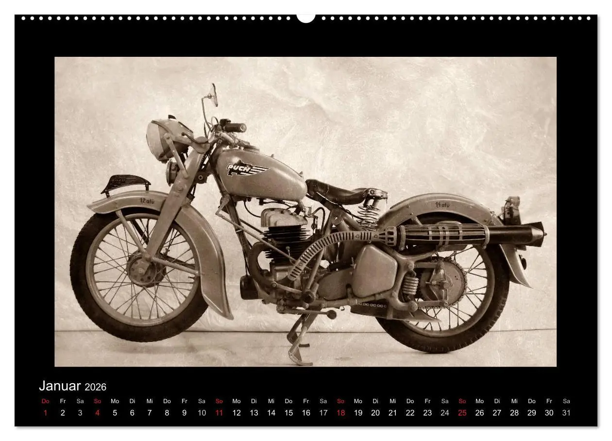 Bild: 9783516140279 | Motorrad Oldtimer aus Österreich (hochwertiger Premium Wandkalender...