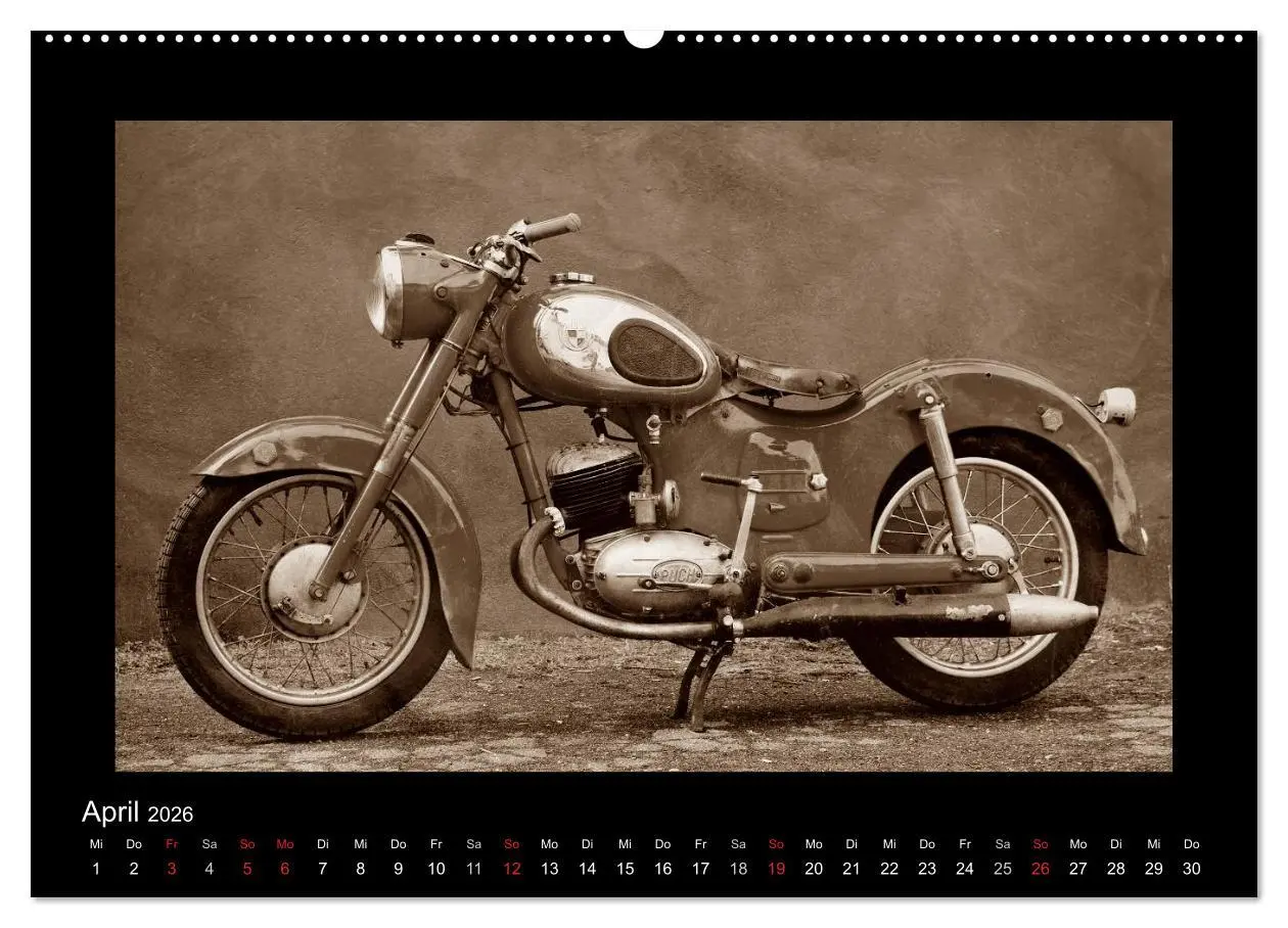 Bild: 9783516140279 | Motorrad Oldtimer aus Österreich (hochwertiger Premium Wandkalender...