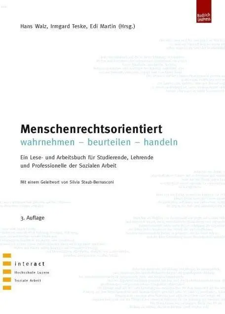 Cover: 9783863880279 | Menschenrechtsorientiert wahrnehmen - beurteilen - handeln | Hans Walz