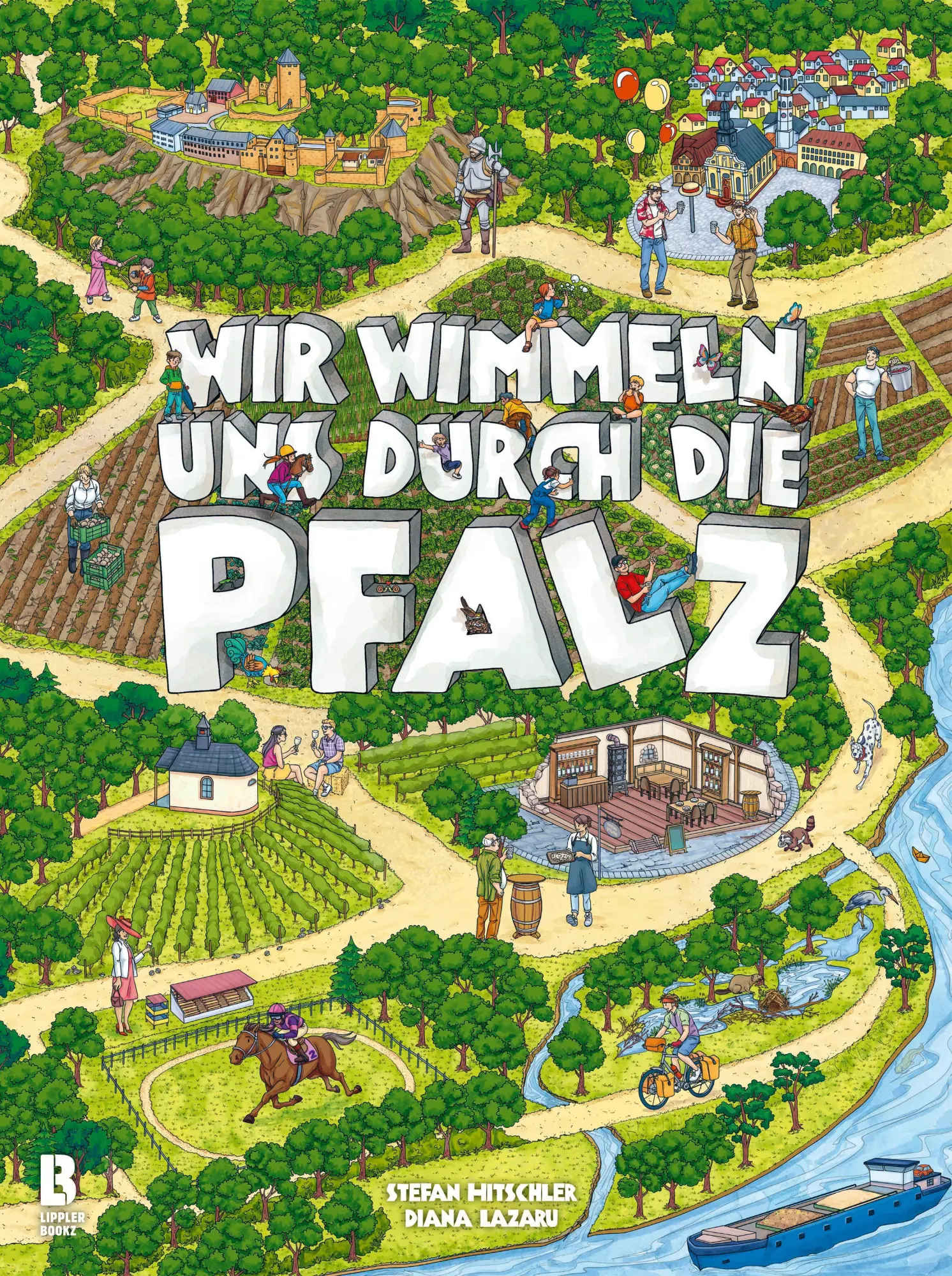 Cover: 9783948880279 | Wir wimmeln uns durch die Pfalz - Band 2 | Stefan Hitschler | Buch