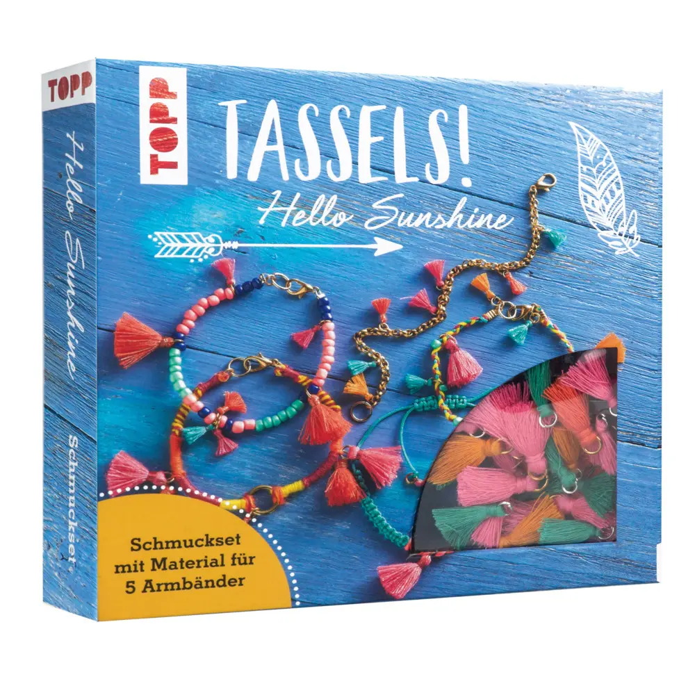 Cover: 4007742180379 | Tassels! Schmuckset Hello Sunshine | Caroline Näder | Deutsch | 2023