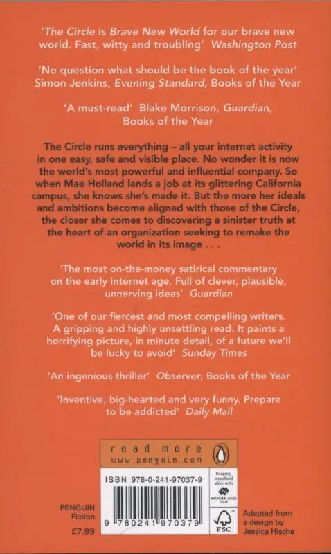 Rückseite: 9780241970379 | The Circle | Dave Eggers | Taschenbuch | 496 S. | Englisch | 2014