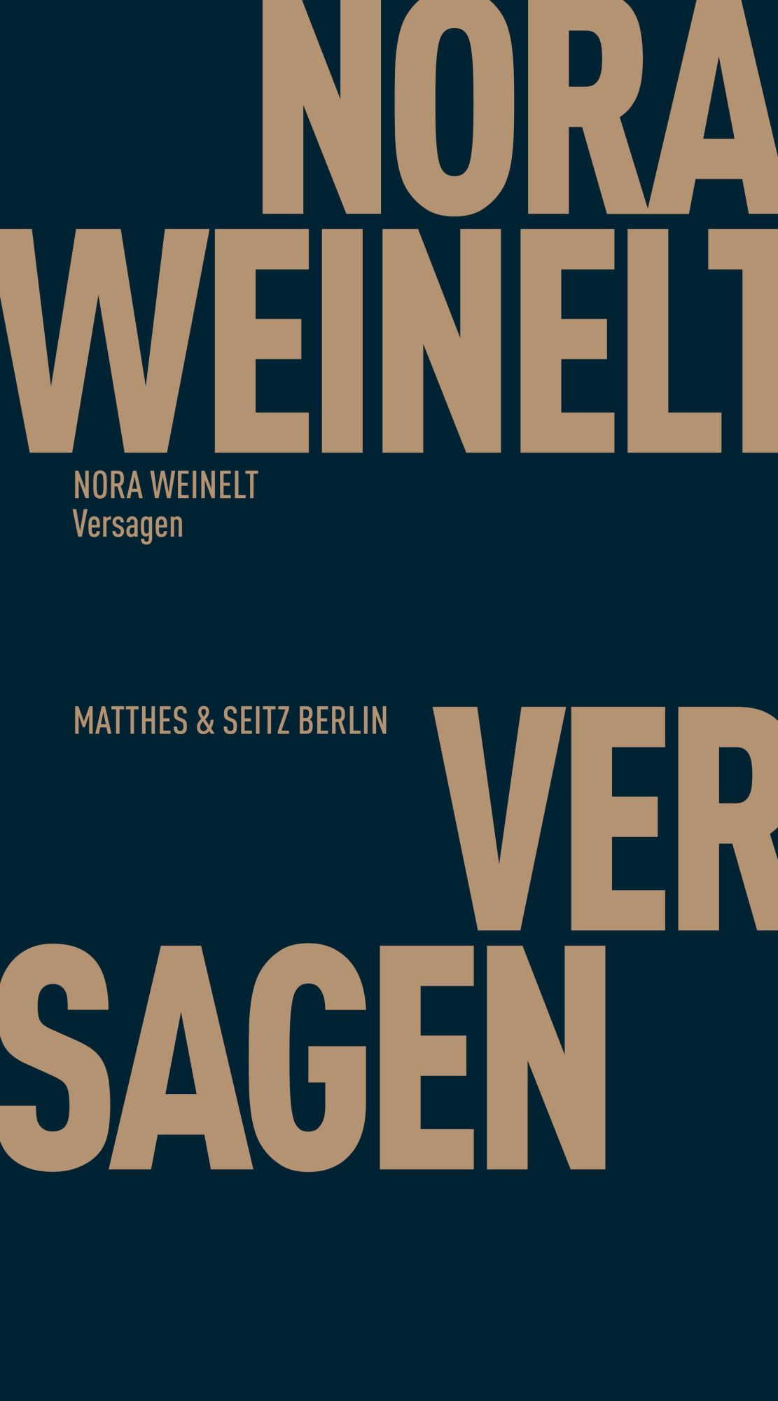 Cover: 9783751830379 | Versagen | Nora Weinelt | Taschenbuch | Fröhliche Wissenschaft | 2025