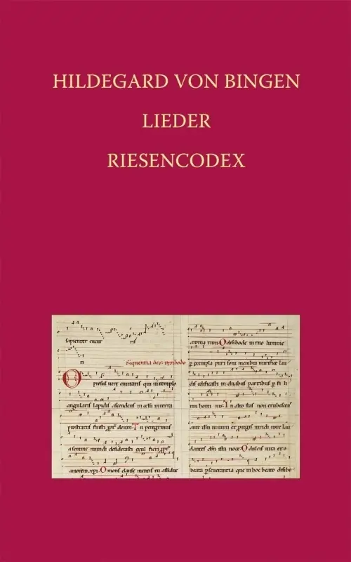Cover: 9783895000379 | Lieder, Faksimile | Hildegard von Bingen | Deutsch | Reichert