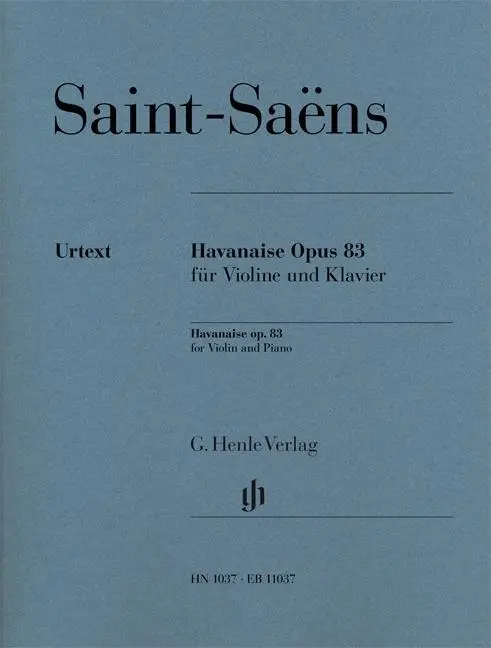 Cover: 9790201810379 | Havanaise Op.83 | Havanaise op. 83 for Violin and Piano | Taschenbuch