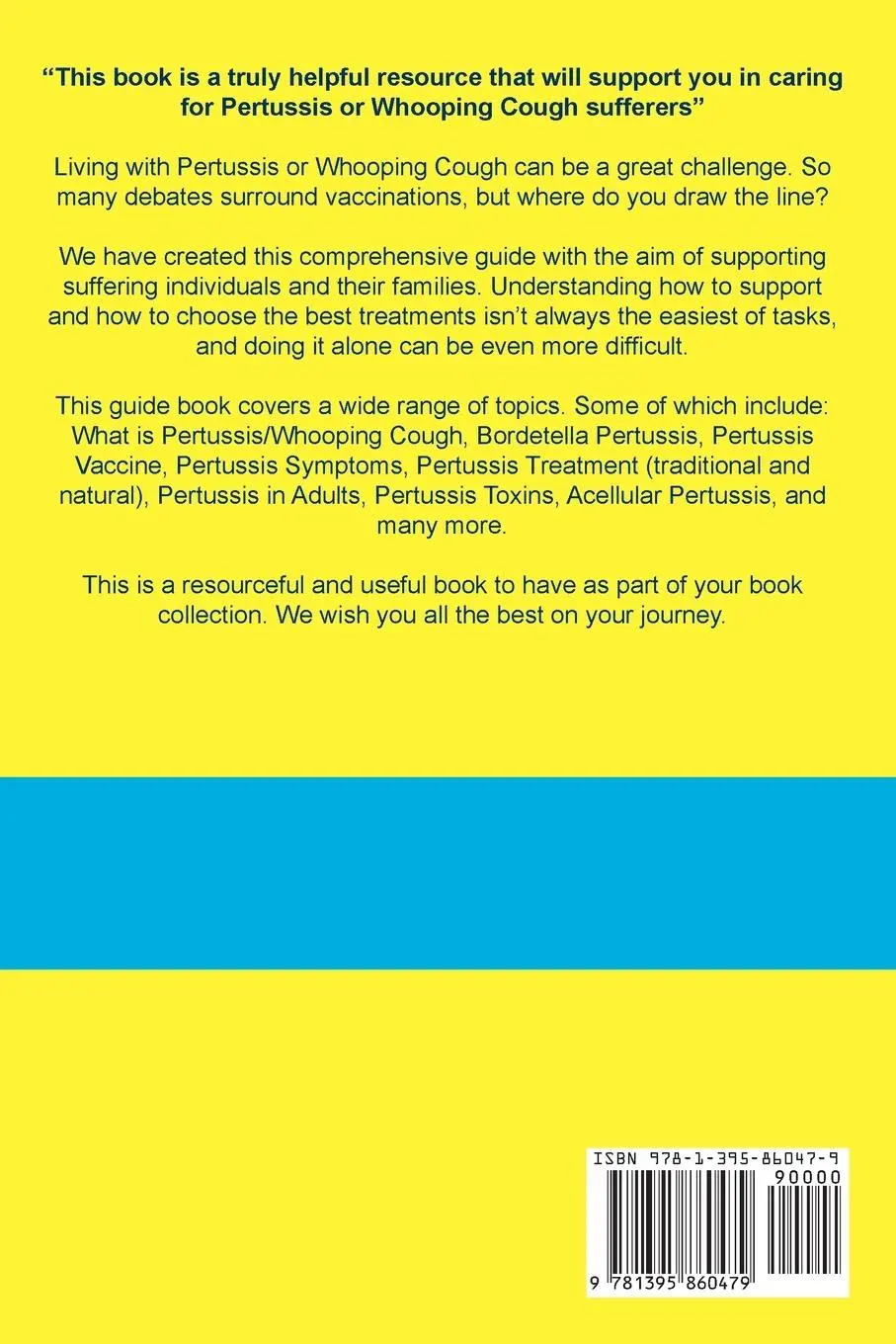 Rückseite: 9781395860479 | Pertussis &amp; Whooping Cough Pertussis &amp; Whooping Cough Care &amp;...