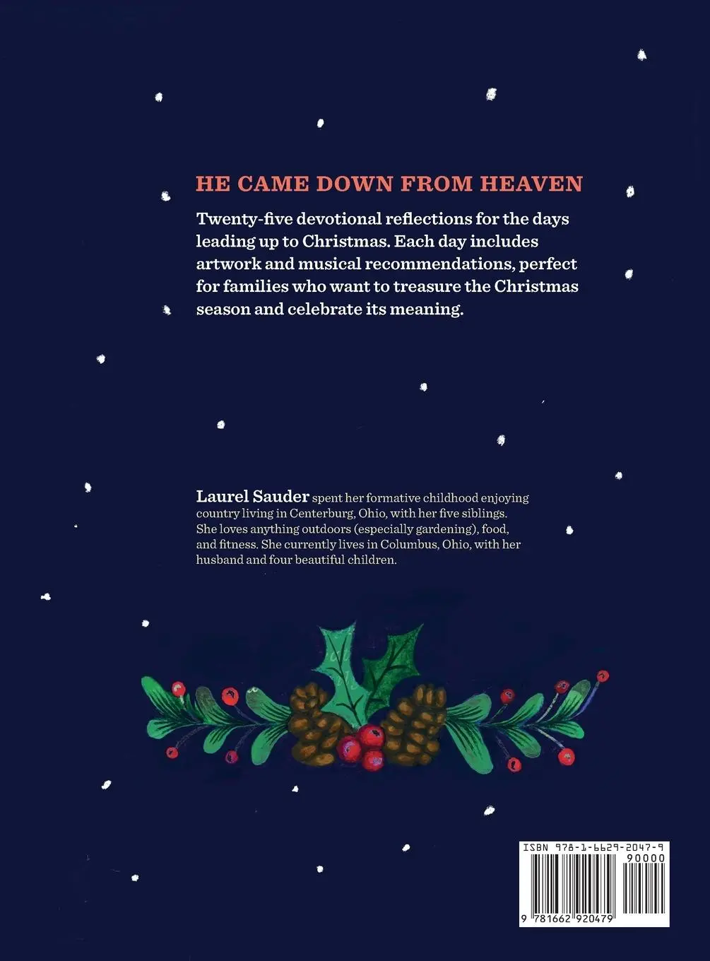 Rückseite: 9781662920479 | He Came Down from Heaven | Laurel Sauder | Buch | Englisch | 2022