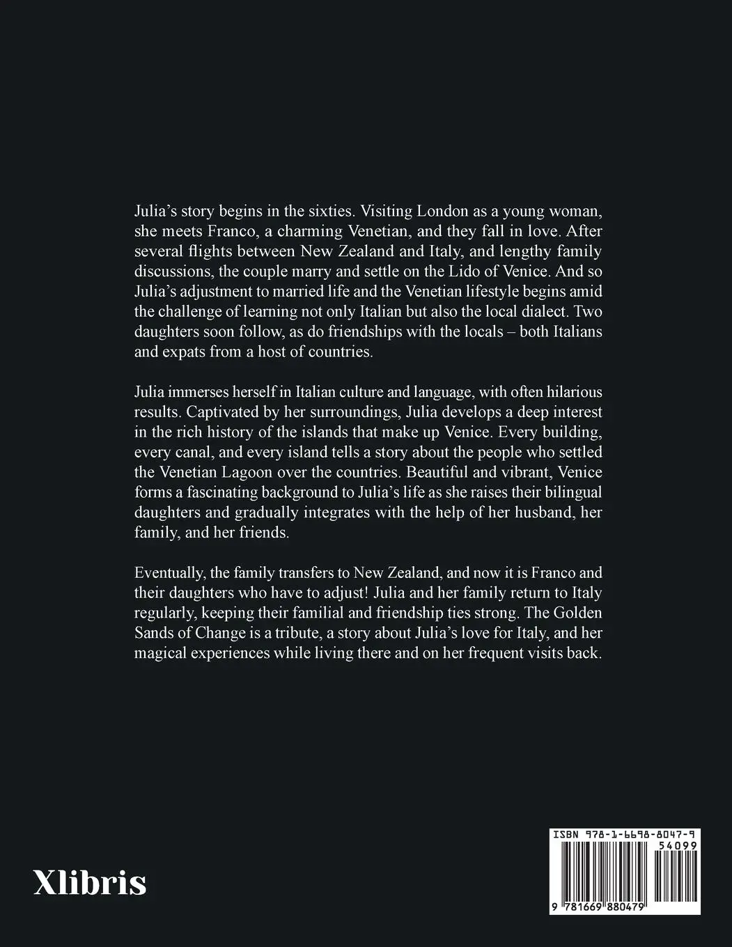Rückseite: 9781669880479 | The Golden Sands of Change | Julia Giacomelli | Taschenbuch | Englisch
