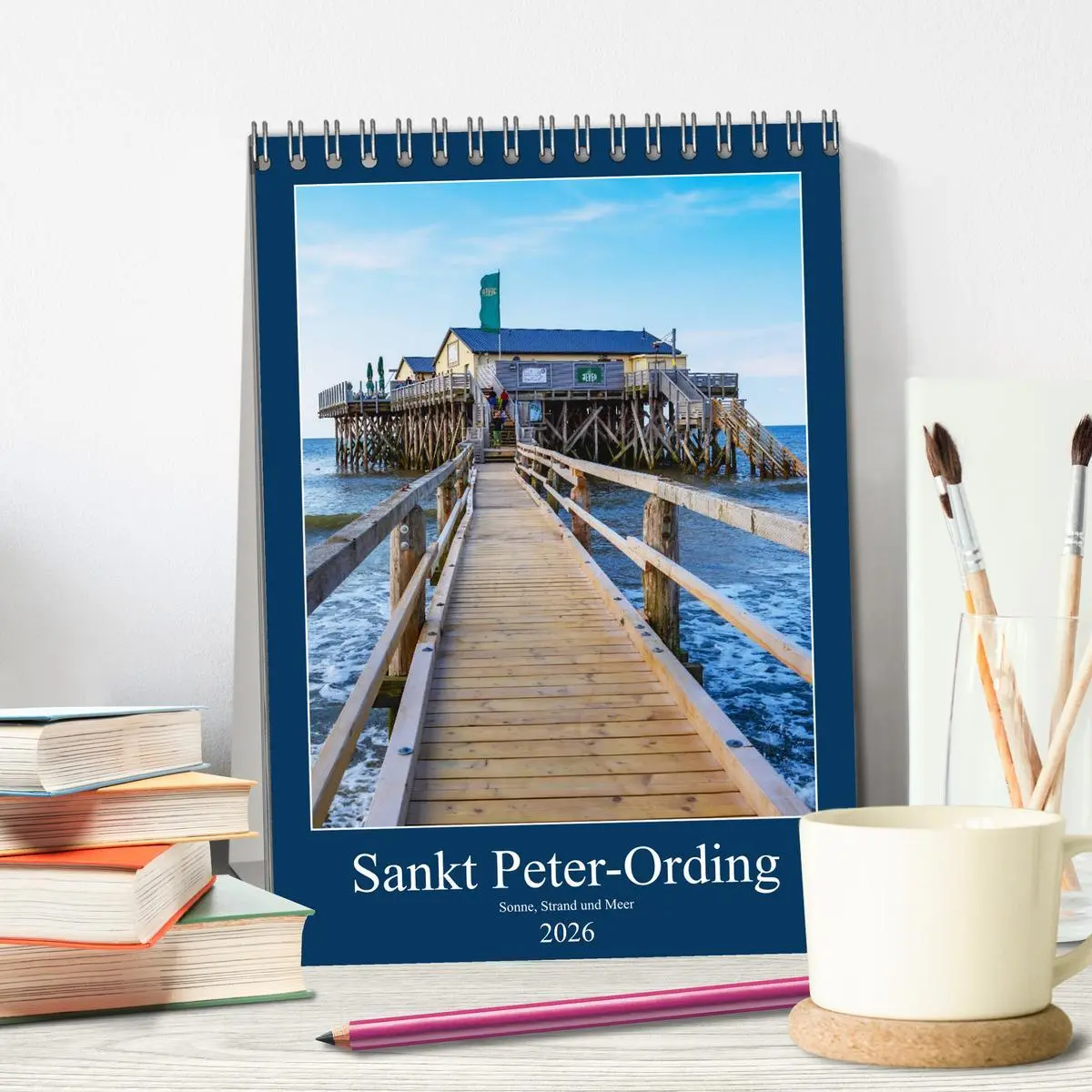 Bild: 9783516360479 | Sankt Peter-Ording Sonne, Strand und Meer (Tischkalender 2026 DIN...