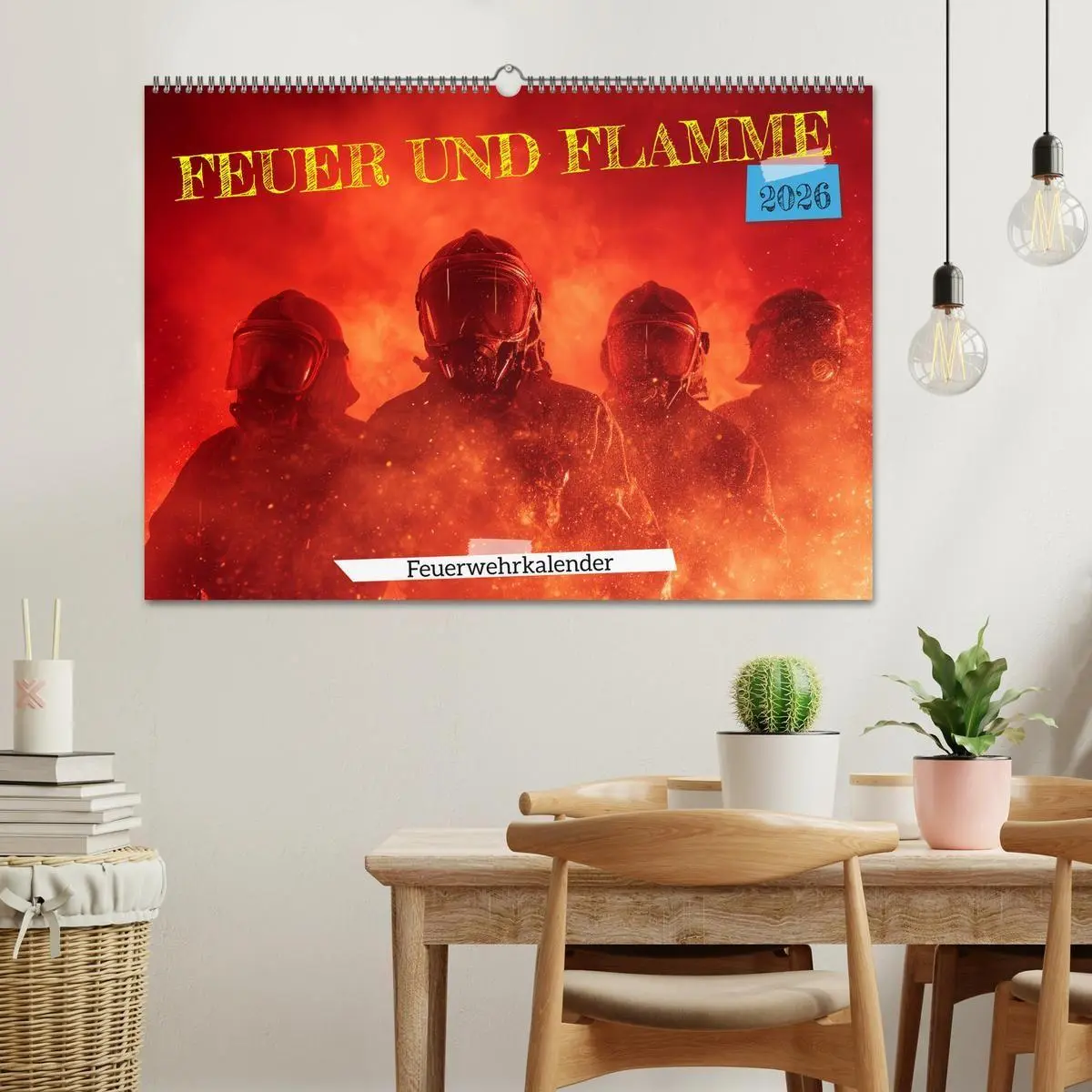 Bild: 9783516670479 | Feuer und Flamme - Feuerwehrkalender (Wandkalender 2026 DIN A2...
