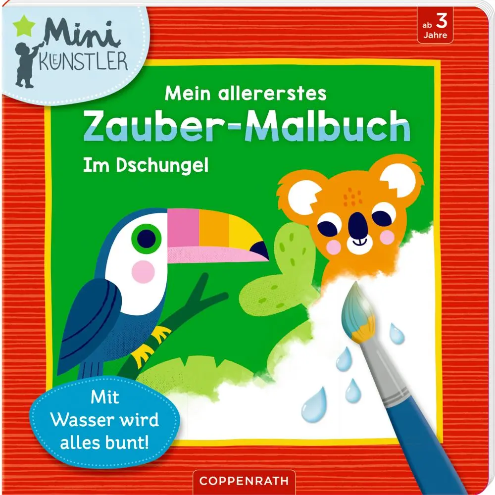 Cover: 9783649640479 | Mein allererstes Zauber-Malbuch: Im Dschungel | Vanja Kragulj | Buch