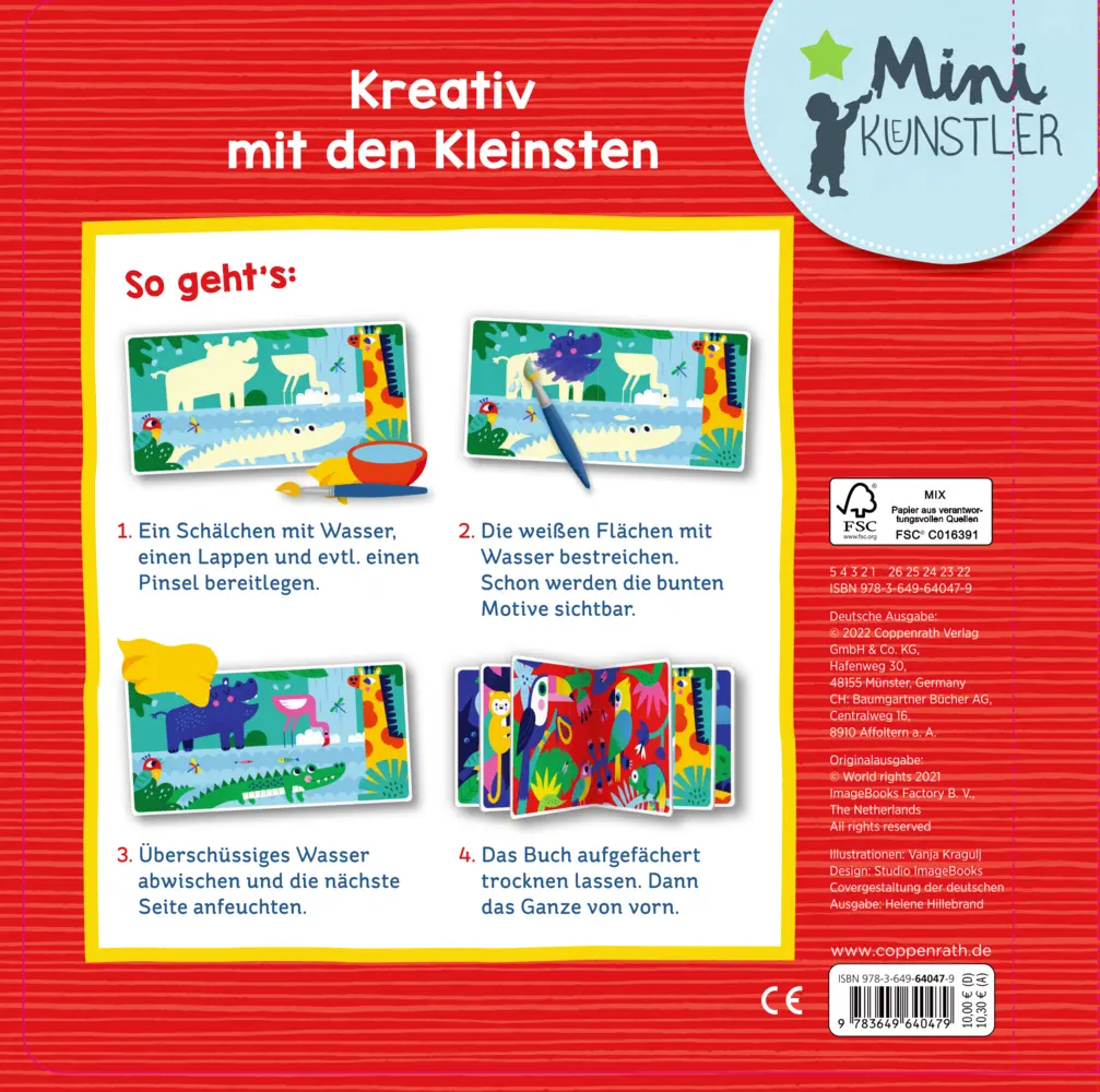Bild: 9783649640479 | Mein allererstes Zauber-Malbuch: Im Dschungel | Vanja Kragulj | Buch