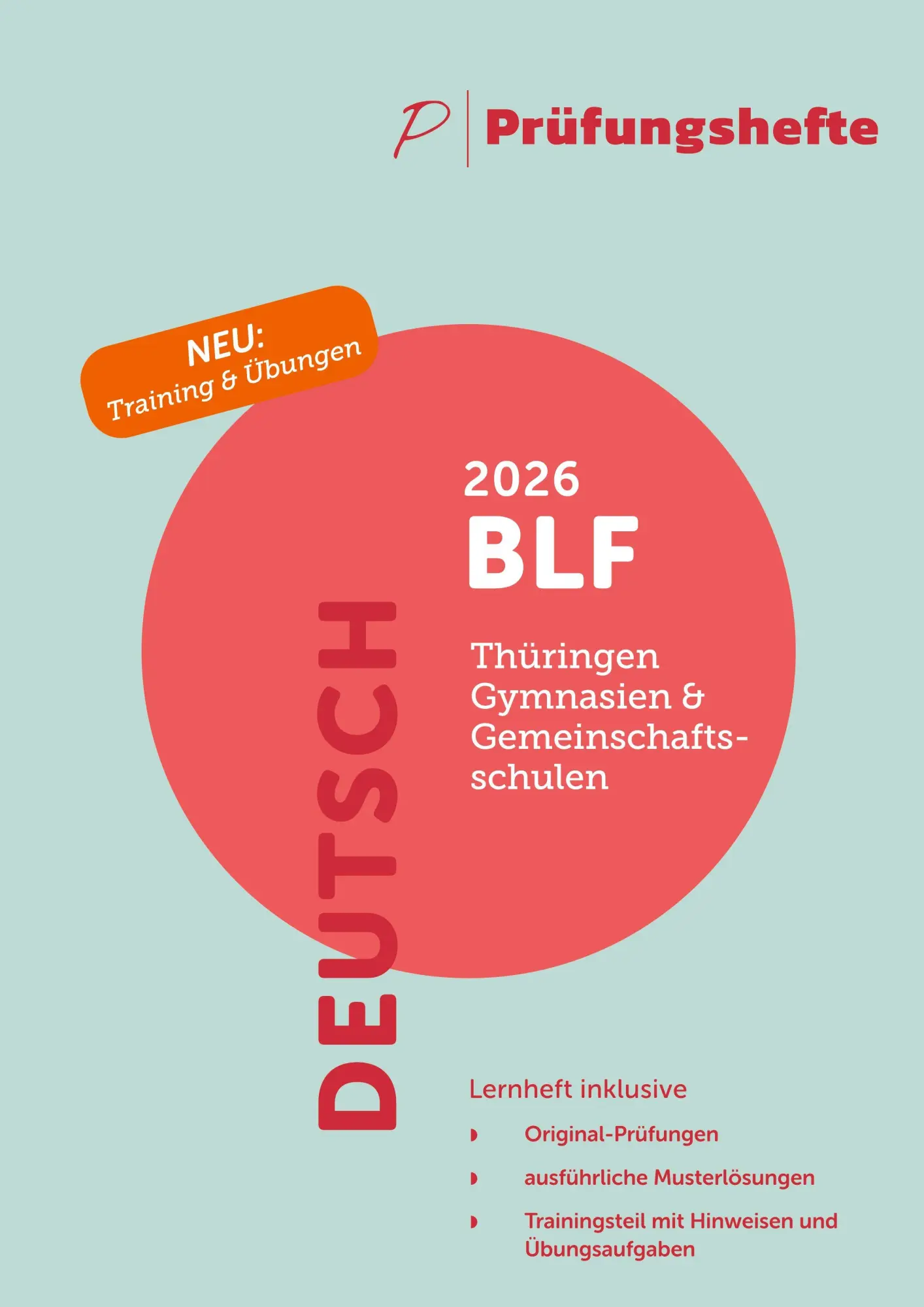 Cover: 9783692040479 | Prüfungsheft &amp; Training - 2026 BLF Deutsch - Thüringen -...