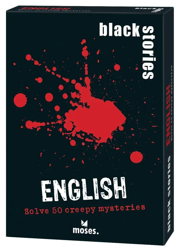 Cover: 4033477900579 | black stories English | solve 50 creepy mysteries | Bernhard Skopnik