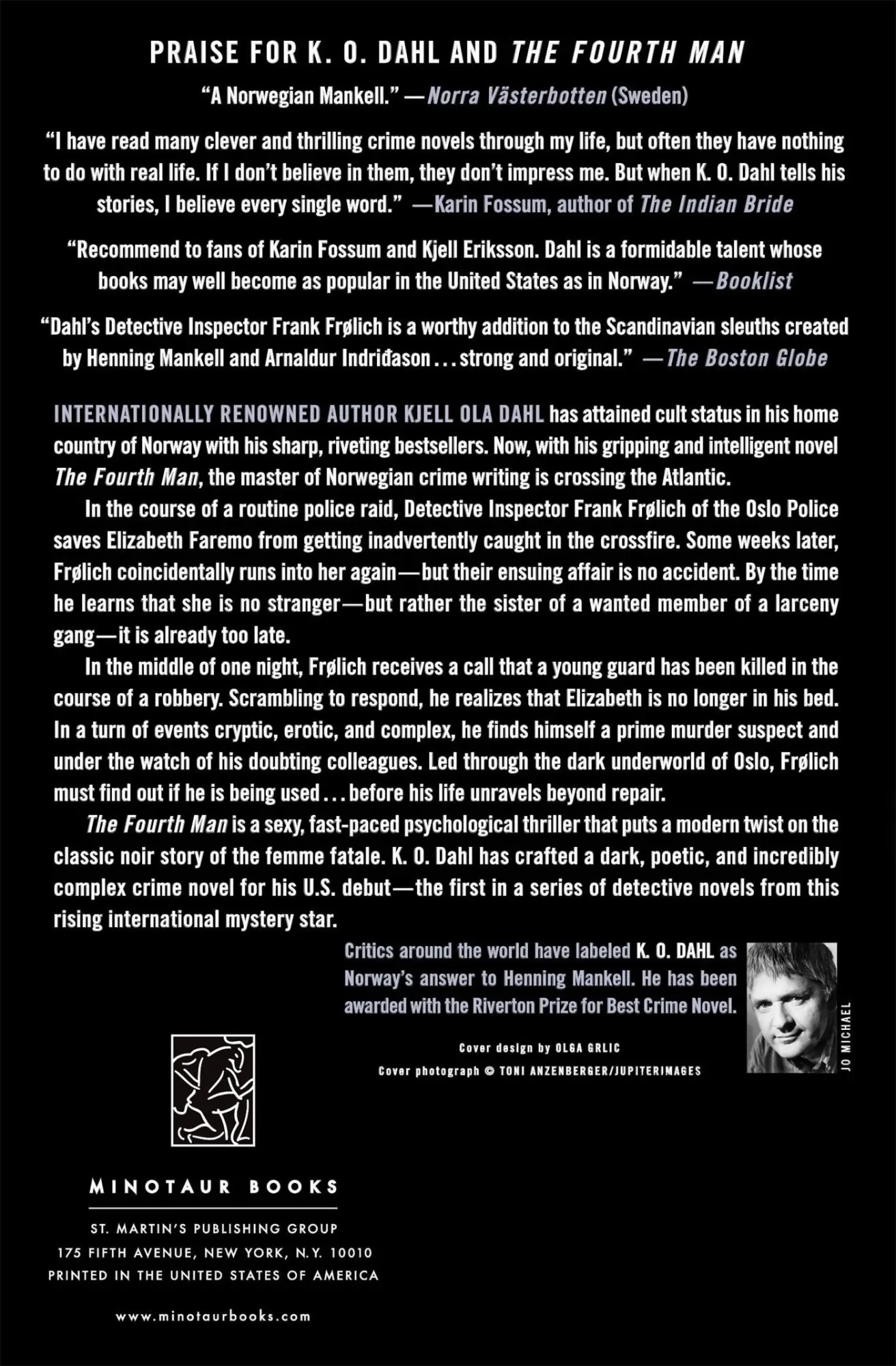 Rückseite: 9780312540579 | The Fourth Man | K. O. Dahl | Taschenbuch | Kartoniert / Broschiert