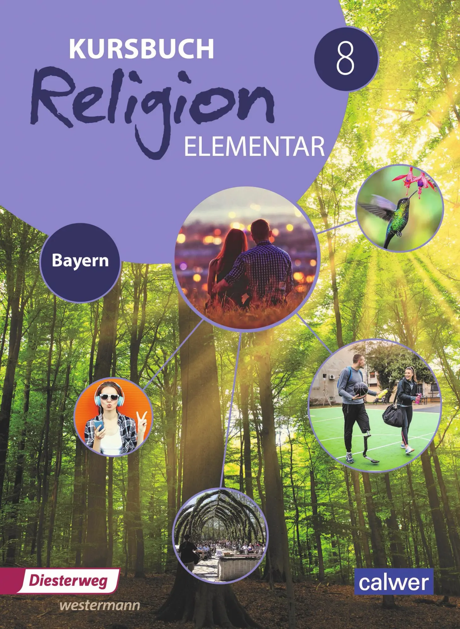 Cover: 9783425100579 | Kursbuch Religion Elementar 8. Schulbuch. Bayern | Ausgabe 2017 | Buch