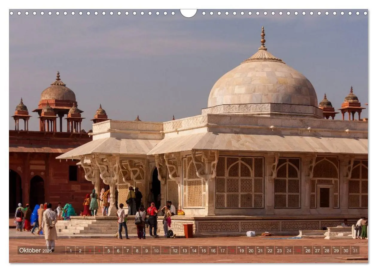 Bild: 9783516110579 | Zauberhaftes Indien (Wandkalender 2026 DIN A3 quer), CALVENDO...
