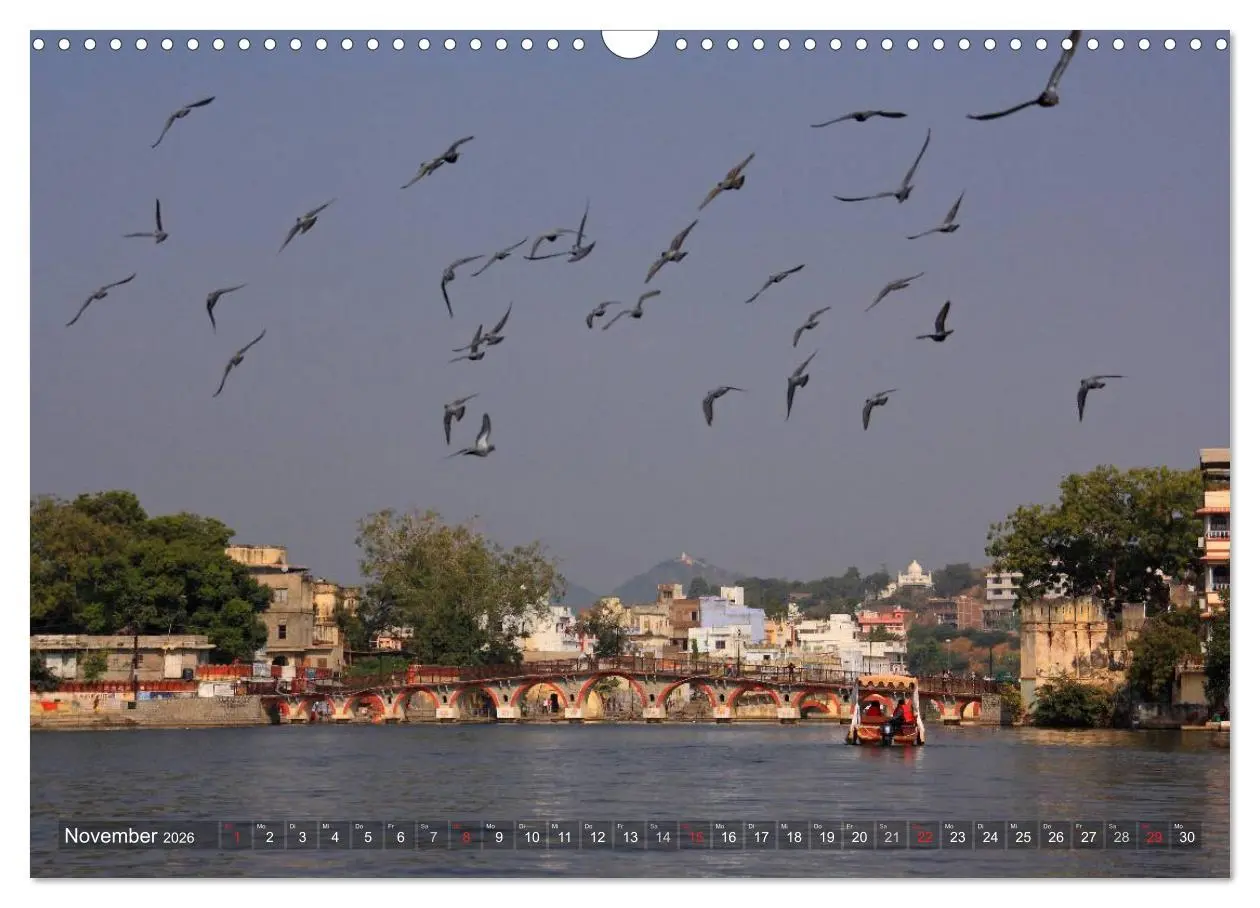 Bild: 9783516110579 | Zauberhaftes Indien (Wandkalender 2026 DIN A3 quer), CALVENDO...