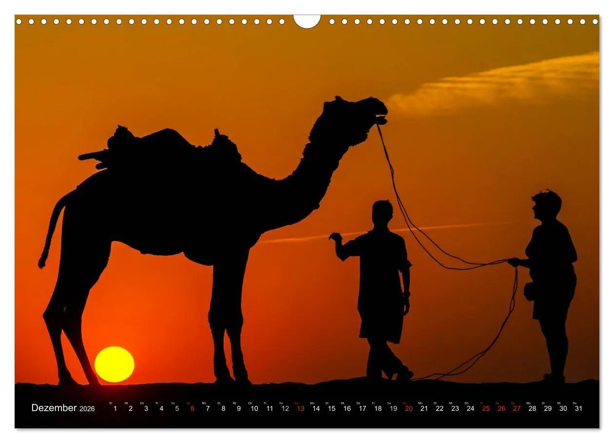 Bild: 9783516110579 | Zauberhaftes Indien (Wandkalender 2026 DIN A3 quer), CALVENDO...