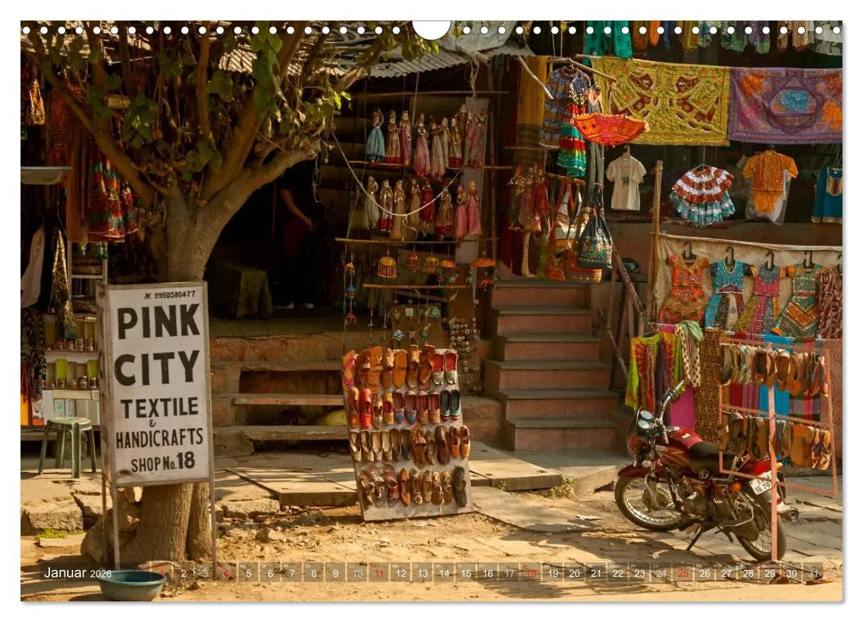 Bild: 9783516110579 | Zauberhaftes Indien (Wandkalender 2026 DIN A3 quer), CALVENDO...