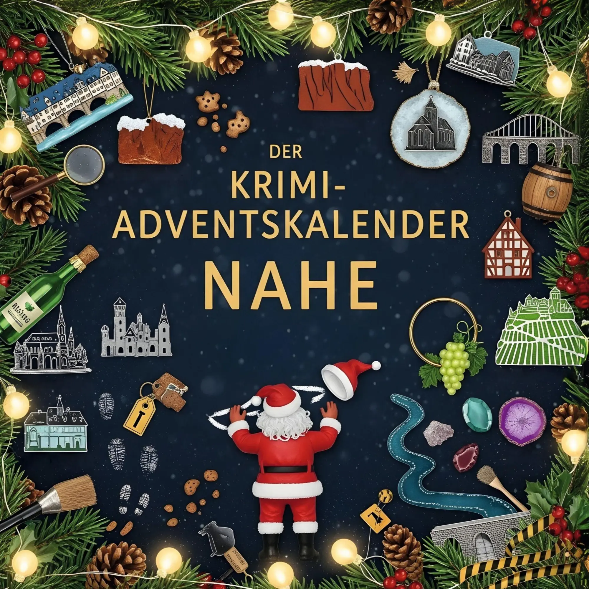 Cover: 9783695310579 | Der Krimi-Adventskalender Nahe | Mordsverdächtig in 24 Akten | Buch