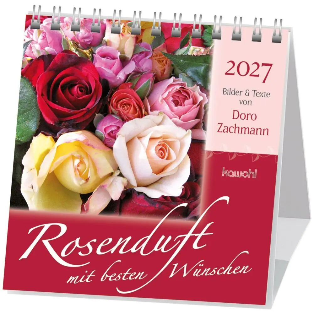 Cover: 9783754880579 | Rosenduft mit besten Wünschen 2027 | Doro Zachmann | Kalender | 14 S.