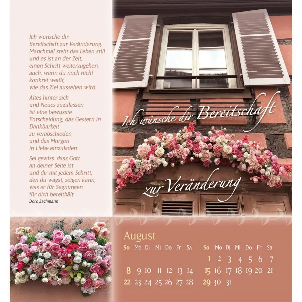 Bild: 9783754880579 | Rosenduft mit besten Wünschen 2027 | Doro Zachmann | Kalender | 14 S.