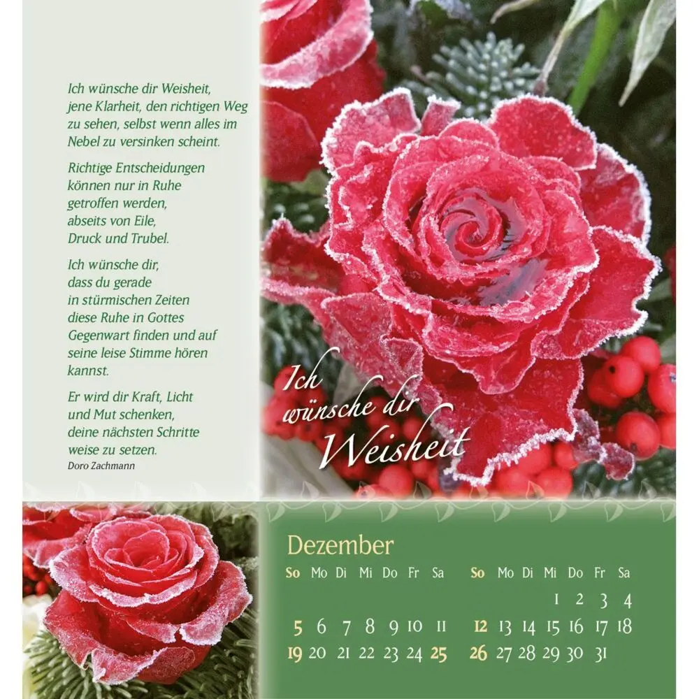 Bild: 9783754880579 | Rosenduft mit besten Wünschen 2027 | Doro Zachmann | Kalender | 14 S.