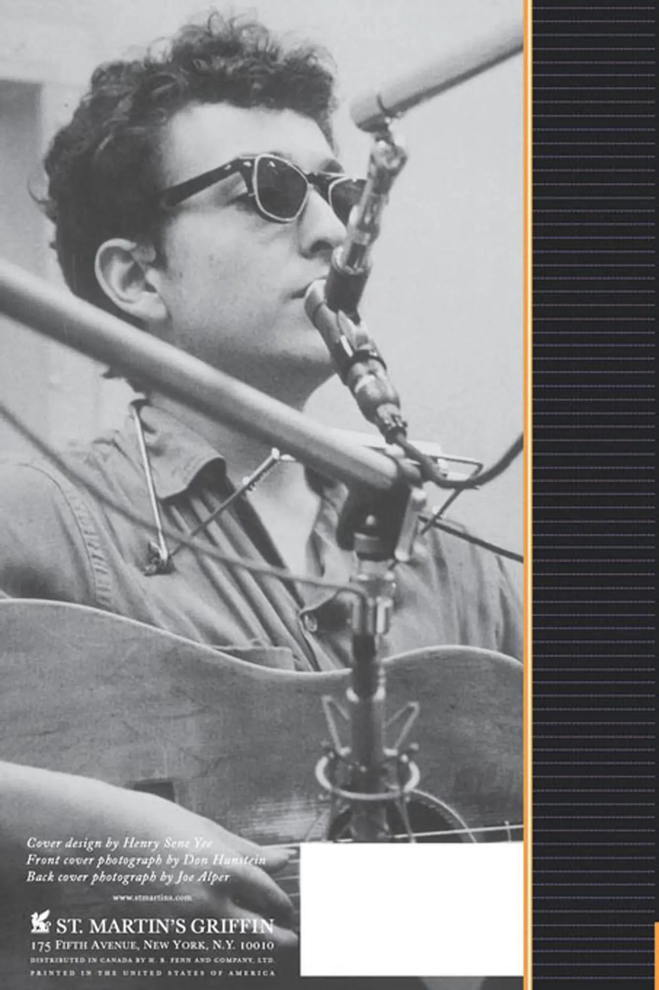 Rückseite: 9780312150679 | Bob Dylan | The Recording Sessions, 1960-1994 | Clinton Heylin | Buch