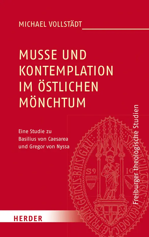 Cover: 9783451380679 | Muße und Kontemplation im östlichen Mönchtum | Michael Vollstädt