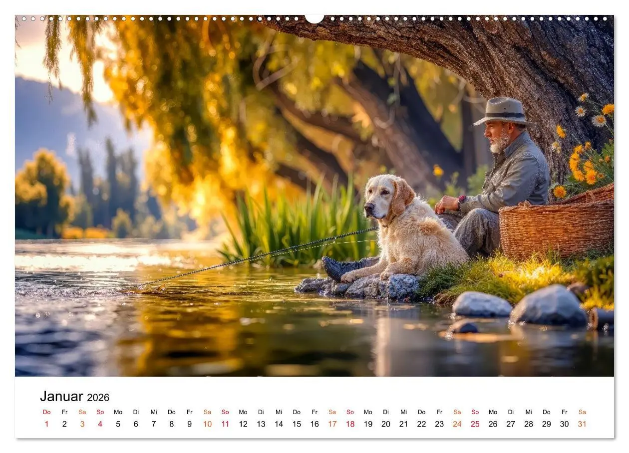 Bild: 9783516650679 | Angeln mit Herz und Haken (hochwertiger Premium Wandkalender 2026...