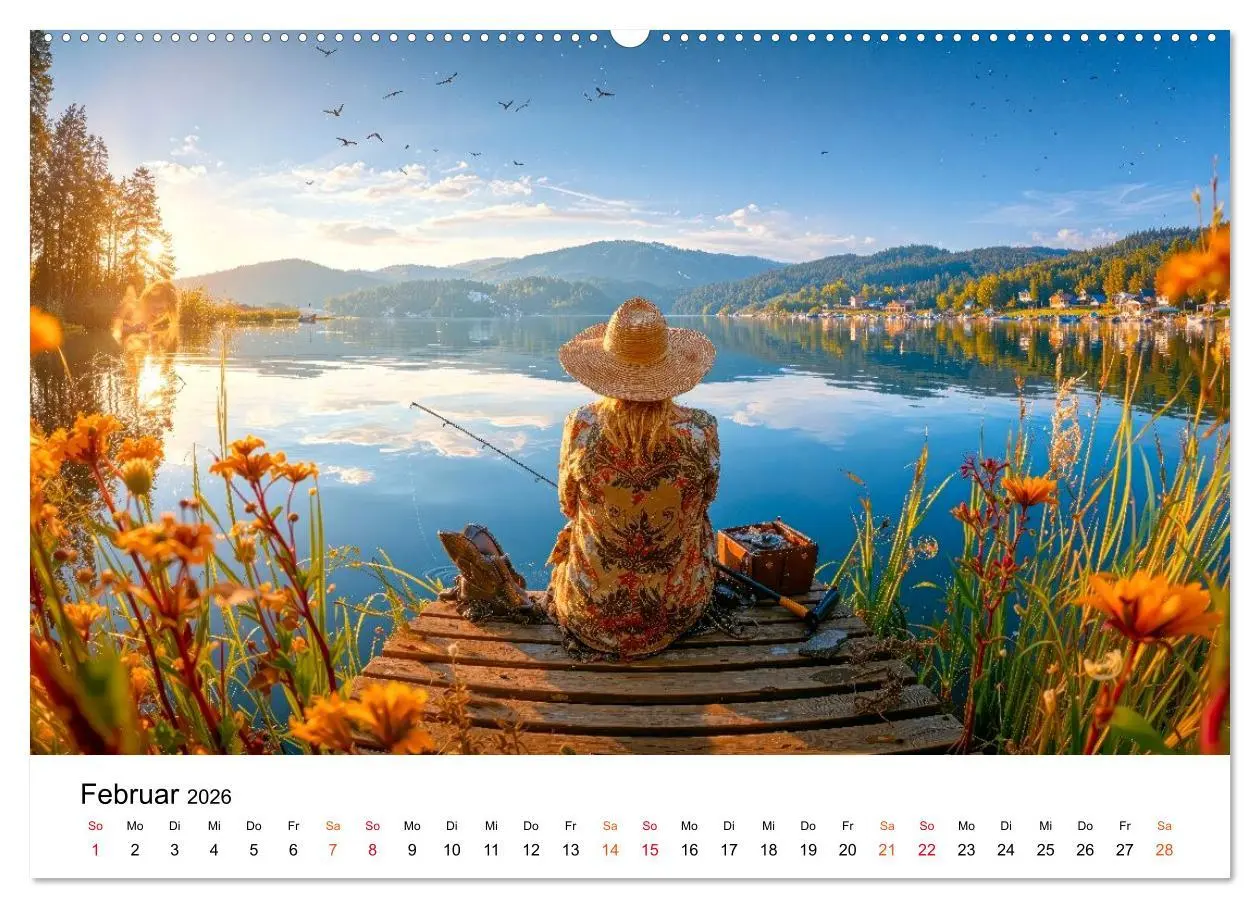Bild: 9783516650679 | Angeln mit Herz und Haken (hochwertiger Premium Wandkalender 2026...