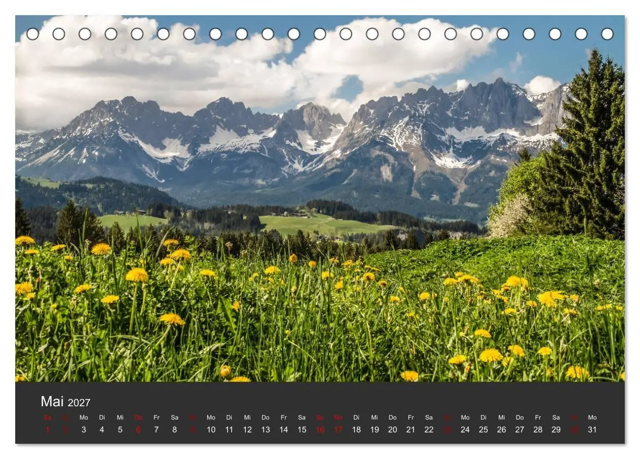 Bild: 9783569810679 | Der Wilde Kaiser, das Kletterparadies bei Kitzbühel (Tischkalender...
