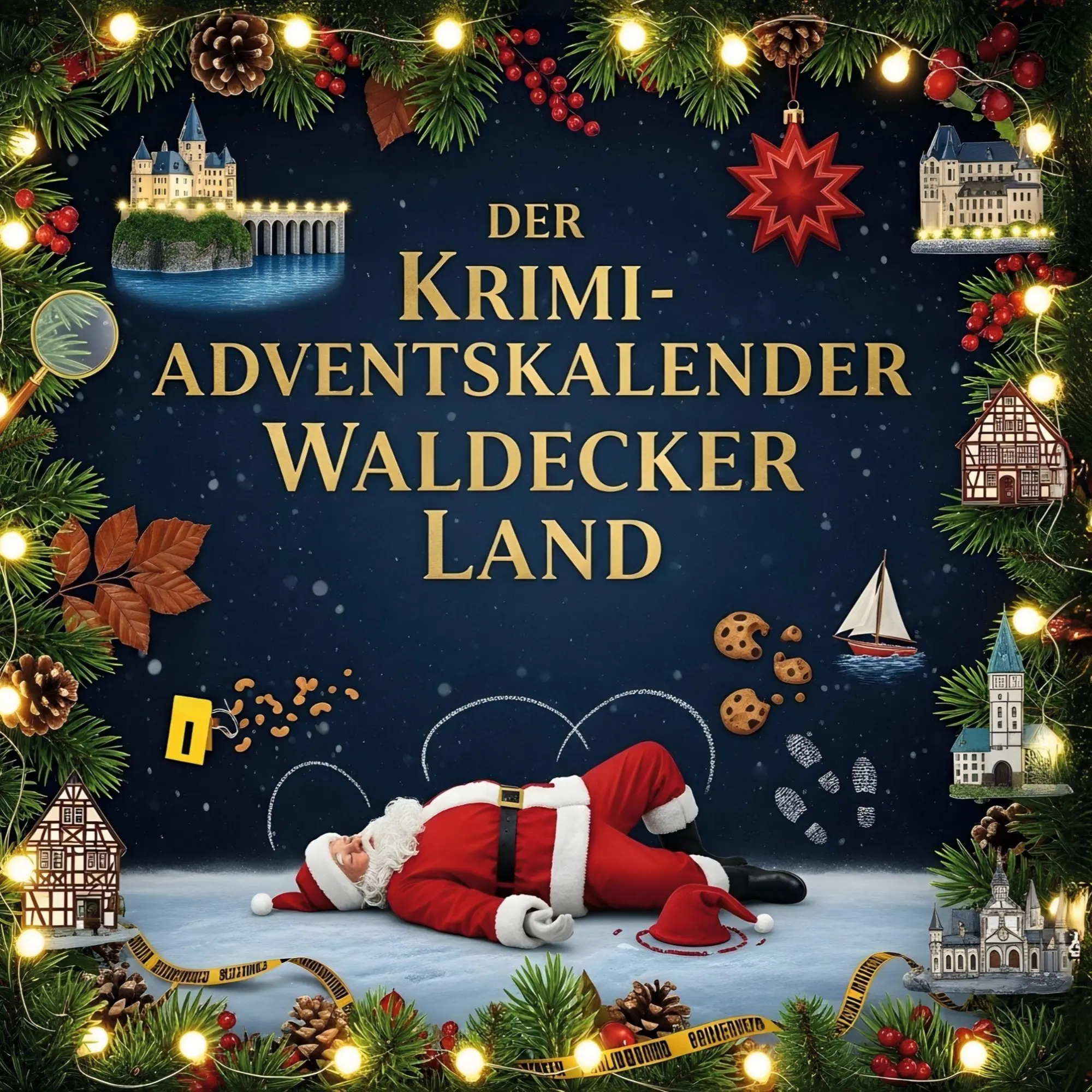 Cover: 9783695300679 | Der Krimi-Adventskalender Waldecker Land | Mordsverdächtig in 24 Akten