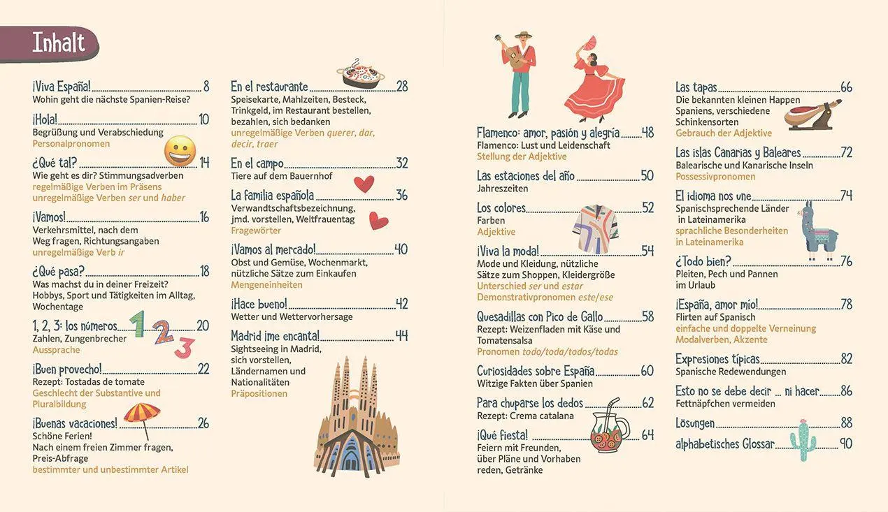Bild: 9783790100679 | Enjoy Spanisch | Das Gute-Laune-Buch zum Sprachenlernen | Bergmann