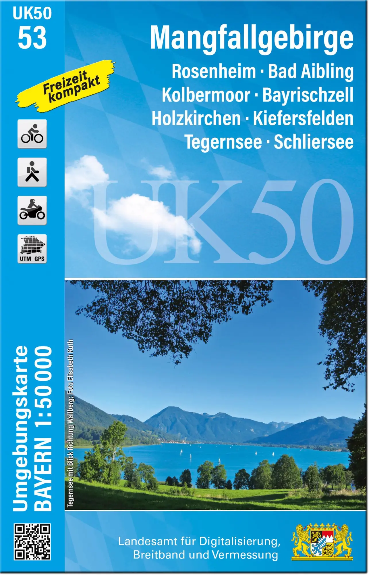Cover: 9783987760679 | UK50-53 Mangfallgebirge | Digitalisierung | (Land-)Karte | Deutsch